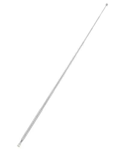 POBADY 8-Section Telescopic Antenna 73cm (28.75in) SMA Male Connector | AM/FM Radio Receiver Replacement Aerial thumbnail 2