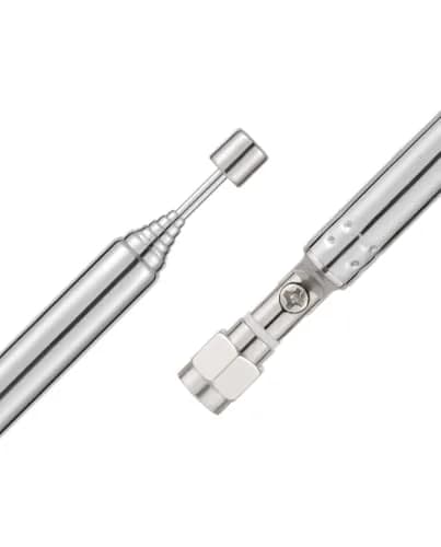 POBADY 8-Section Telescopic Antenna 73.03cm (28.75in) | SMA Male Connector for AM/FM Radio Receivers thumbnail 3