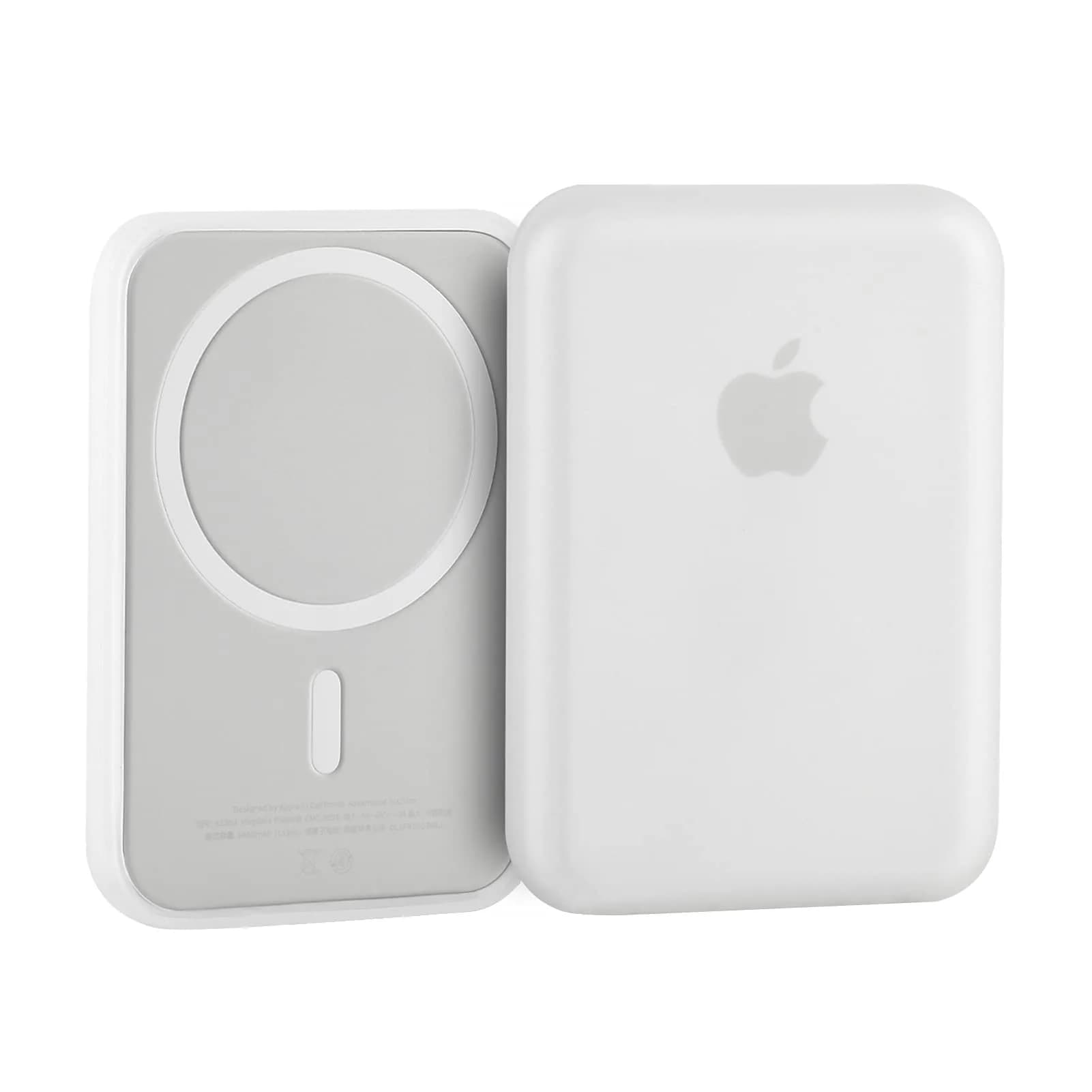 oakxco Silicone Case for Magsafe Battery Pack | Matte Clear, Half Cover Design