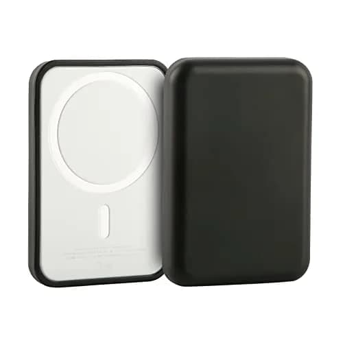 oakxco Silicone Case for Magsafe Battery Pack, Black | Compatible with iPhone 12-14 Series thumbnail 1