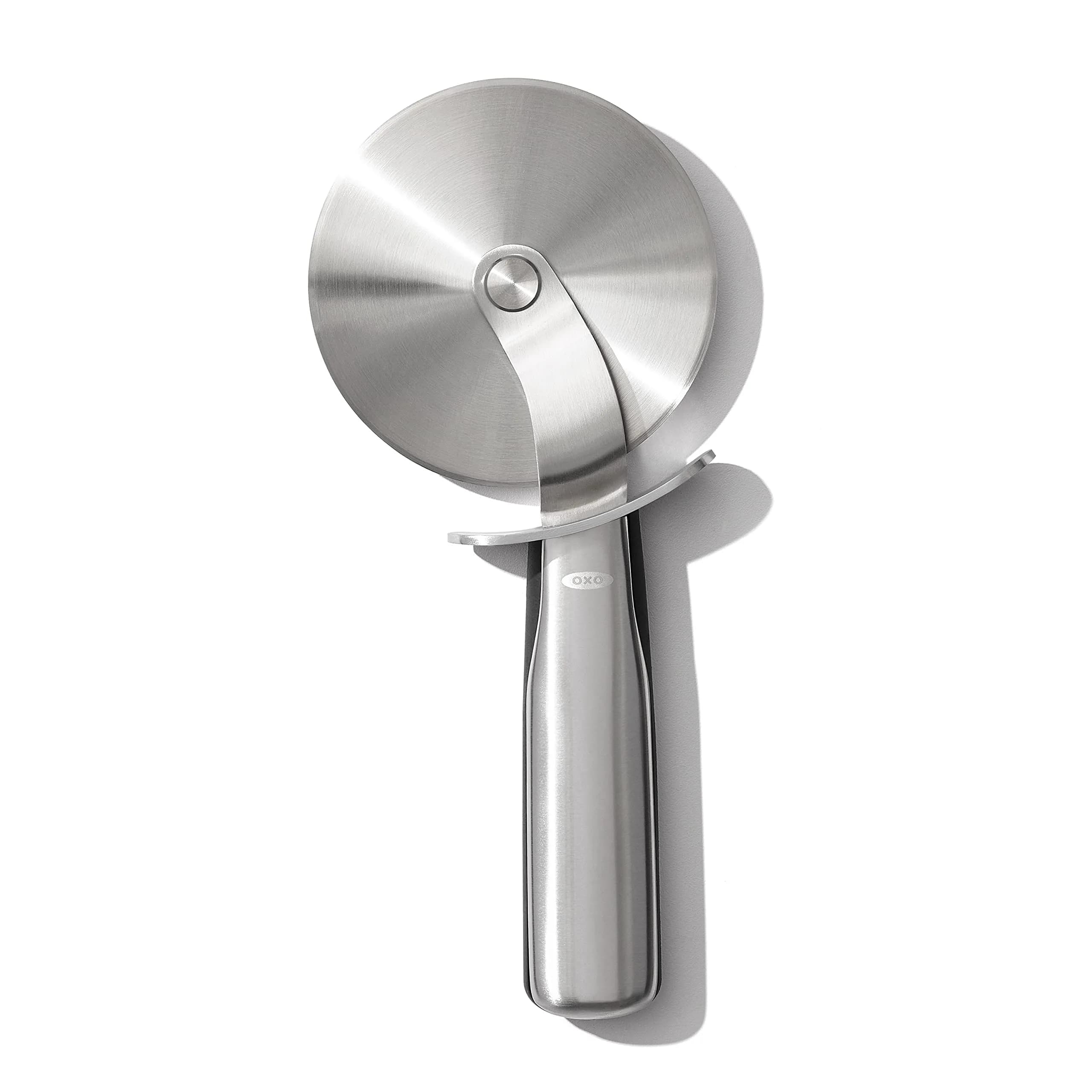 OXO Steel 4 in Pizza Wheel | Stainless Steel Blade, Thumb Guard, Dishwasher Safe - main product image