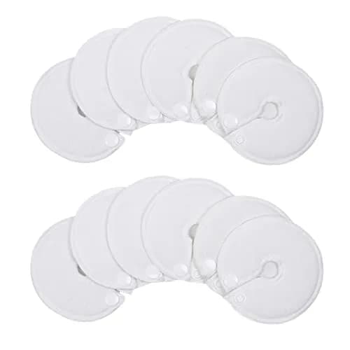 HGRTYXS Feeding Tube Pads Holder Covers for G/J Tube Button Peg Tube Supplies, 7.6cm (3x3 Inch) Soft Cotton, 12 Pack | Nursing Care for Post-Surgery & Dialysis Patients thumbnail 1
