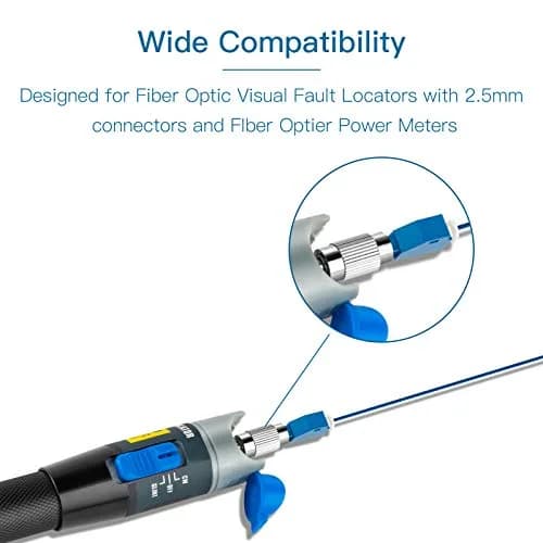 Moocci Fiber Adapter FC to LC Single Mode 9/125um | Low Loss, Reusable, Compact Design for Fiber Optic Maintenance thumbnail 5
