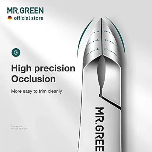 MR.GREEN Cuticle Nippers Nail Manicure Scissors 5mm | Precision German Steel for Perfect Cuticles thumbnail 3