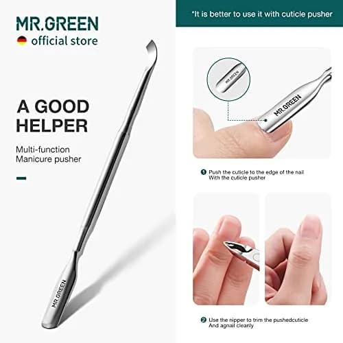 MR.GREEN Cuticle Nippers Nail Manicure Scissors 5mm Stainless Steel | Precise Dead Skin Removal thumbnail 6