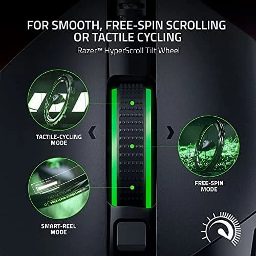 Razer Basilisk V3 Ergonomic Gaming Mouse with RGB Lighting & 11 Programmable Buttons | 26K DPI Optical Sensor thumbnail 3