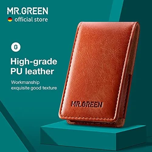 MR.GREEN Portable Manicure & Pedicure Set Mr-6103 | 5-Piece Stainless Steel Tool Kit with PU Leather Case thumbnail 3
