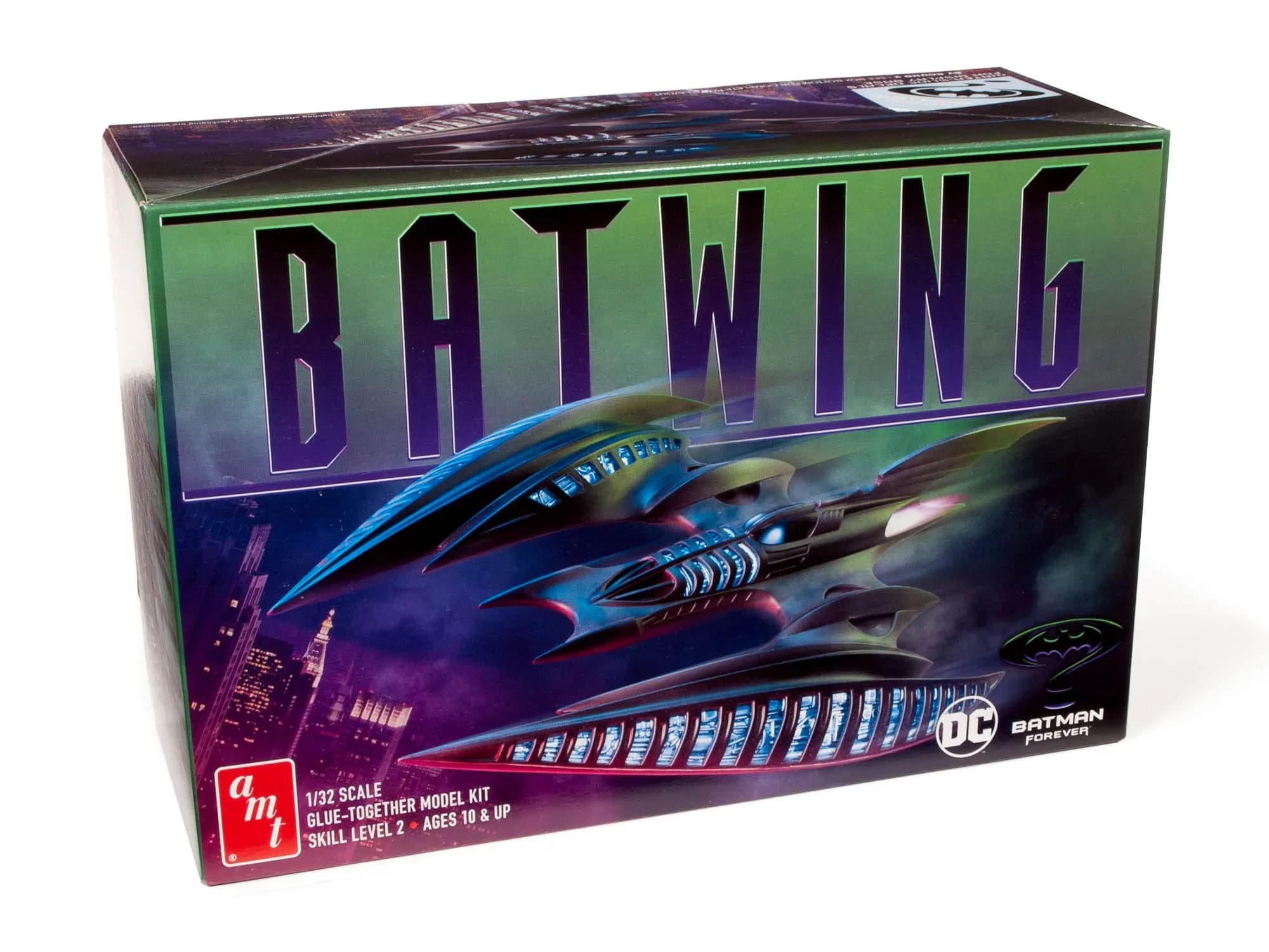 AMT Batman Forever Batwing 1:32 Scale Model Kit 34.3 cm (13.5 Inches) | Collectible Diecast Model - main product image