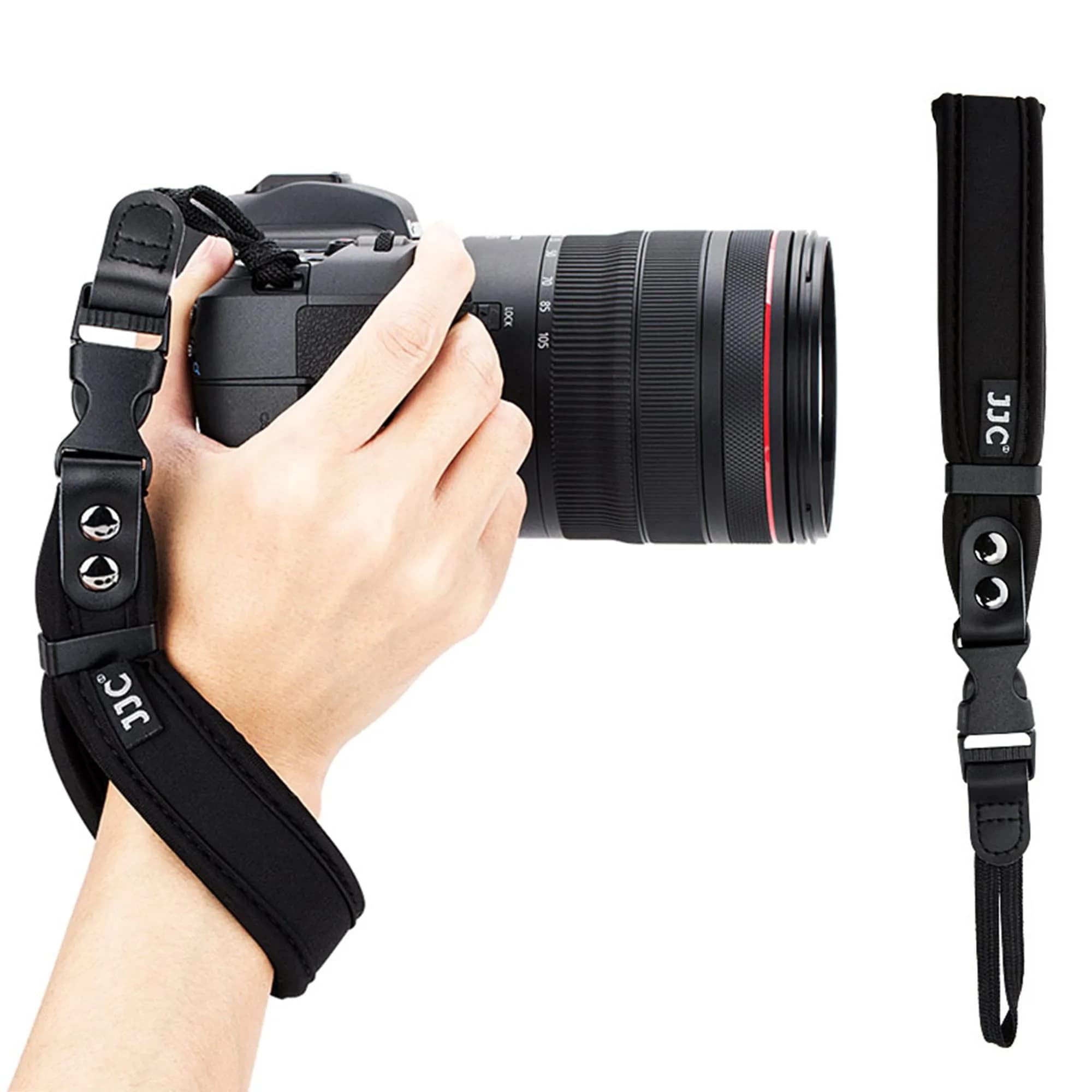 Kiorafoto Quick Release Soft Neoprene Camera Hand Grip Strap | 28.5 cm (11.2 in) - main product image