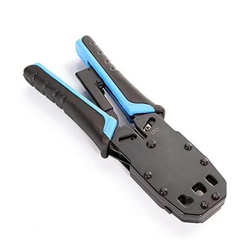 FocusFoto RJ45 Crimping Tool for Network LAN Cables | 20cm (7.87 in) Ergonomic Handle thumbnail 4