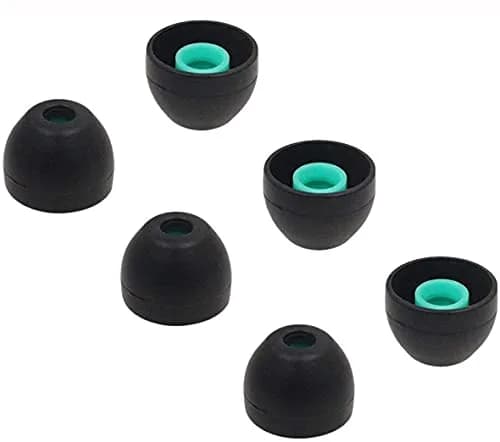 ALXCD Ear Tips Compatible with Sony WF-1000XM4, S/M/L 3 Pairs Silicone Earbuds Tips, Black thumbnail 1