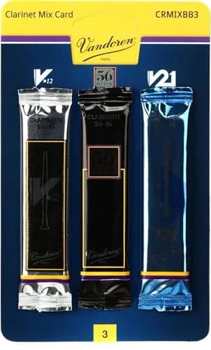 Vandoren Clarinet Mix Card 3 | Premium Reeds Set for Bb Clarinet, 3 Count thumbnail 1