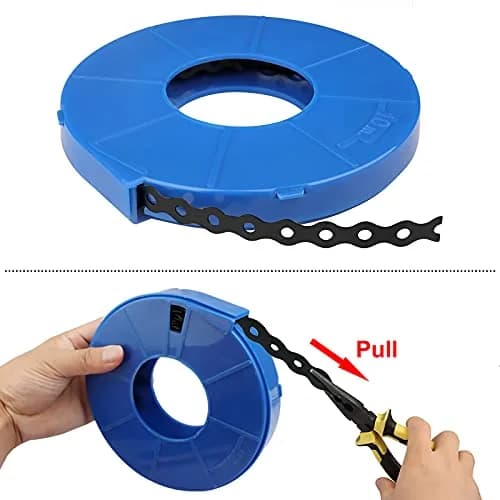 Mountain_ARK Cargo Strap 32 ft x 1/2" | Heavy Duty Steel Pipe Coil Strap thumbnail 4