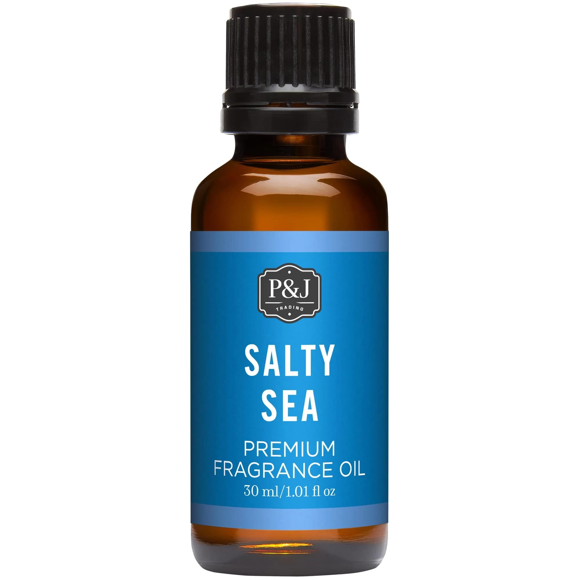 P&J Trading Salty Sea Fragrance Oil 30ml (1.01 Fl Oz) | IFRA Certified Master Perfumer Blend for Candle Making — Salty Sea