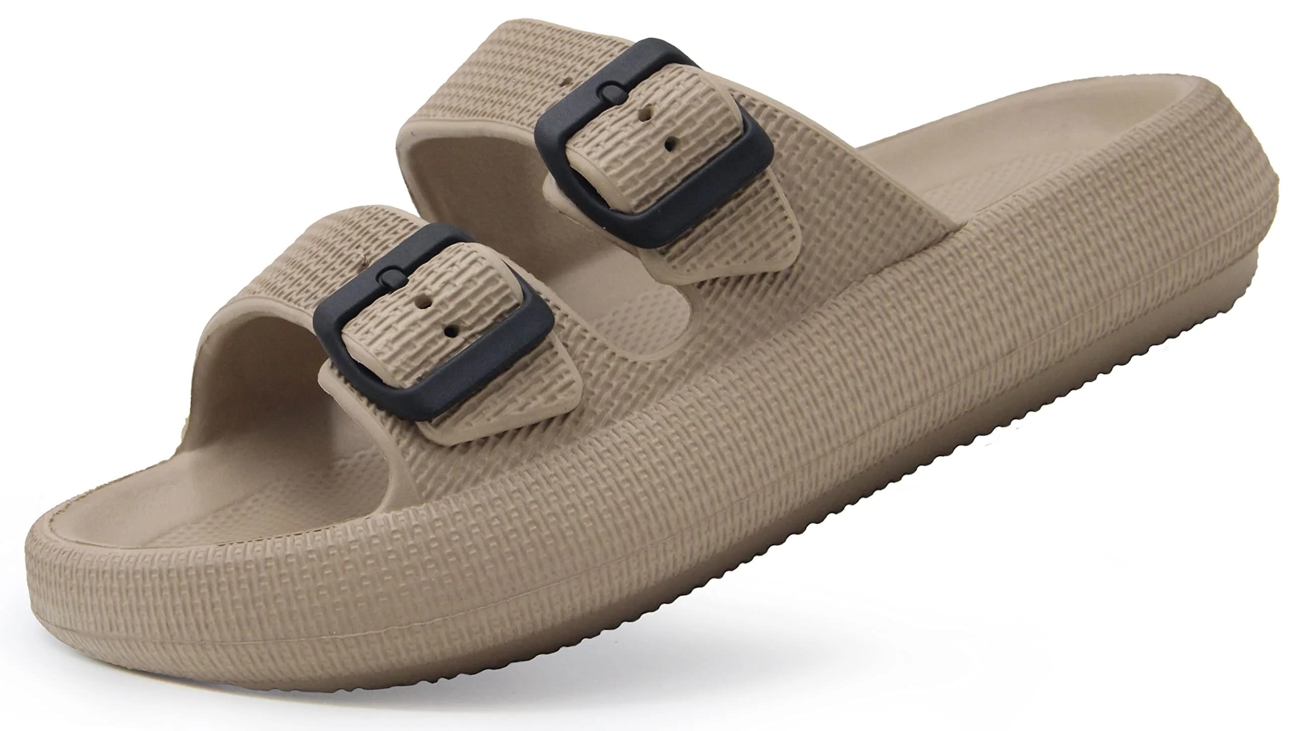 Weweya Non Slip Shower Shoe for Men Khaki Size 12-13 | Waterproof, Quick Drying, Comfortable - main product image