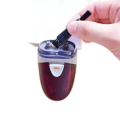 BlingKingdom 10 PCS Mens Electric Shaver Cleaning Brushes | Compact & Reusable thumbnail 5