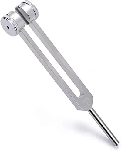 OTURGC 128 Hz Tuning Fork Medical Weighted Biosonics Tuning Forks for Healing 7.6cm (3 inches) thumbnail 7