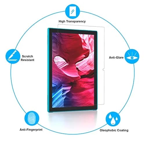 ZZB 10.1IN Screen Protector 2 Pack | HD Anti-Scratch Tempered Glass for ZB10/YQ10S thumbnail 4