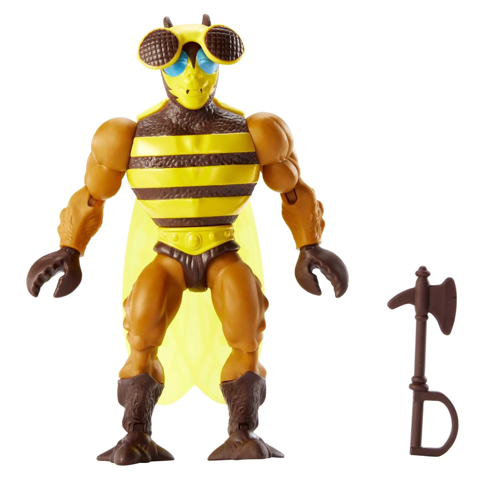 Masters of the Universe Origins Buzz-Off Action Figure 5.5-inch | Vintage He-Man with Modern Articulation — 5.5 inches