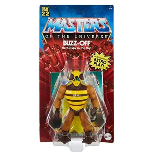 Masters of the Universe Origins Buzz-Off Action Figure 5.5-inch | Vintage He-Man with Modern Articulation thumbnail 7