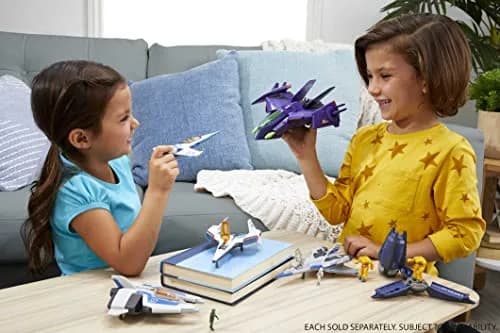 Mattel Disney Pixar Lightyear Hyperspeed Series Buzz Lightyear & XL-15 Spaceship Toy Set | Ages 4+ | 15.24cm (6in) Vehicle thumbnail 2