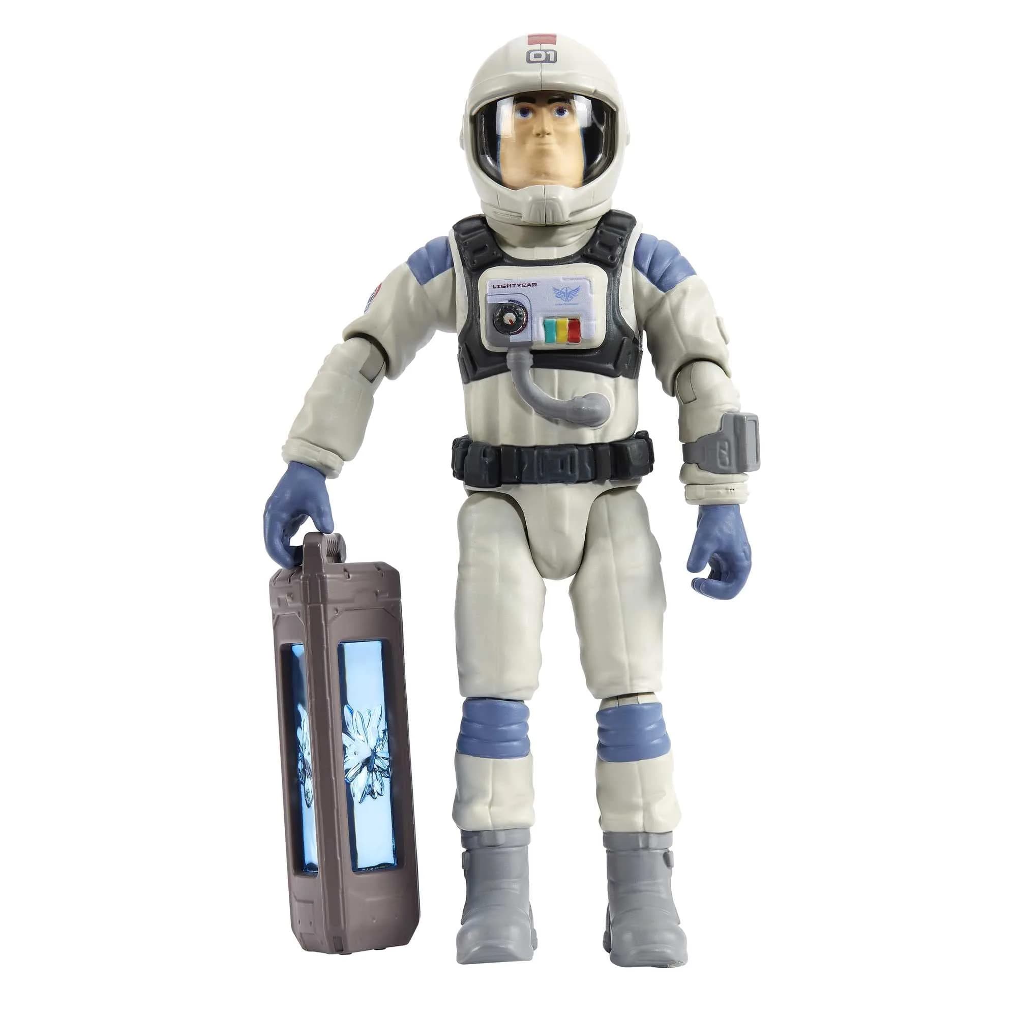 Mattel Disney Pixar Lightyear XL-01 Buzz Lightyear Action Figure 5-in (12.7 cm) | 12 Articulation Points & Accessories