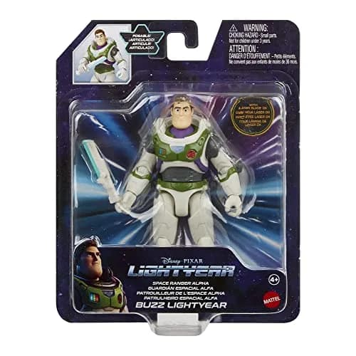 Mattel Disney Pixar Lightyear Buzz Lightyear Action Figure & Accessory 5-inch | Space Ranger Alpha Set with Laser Blade thumbnail 8