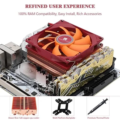 Thermalright AXP90-X47 Full Cooper Low Profile CPU Cooler 47mm Height | AMD AM4 AM5/Intel 1700/115X/1200 Compatible thumbnail 4