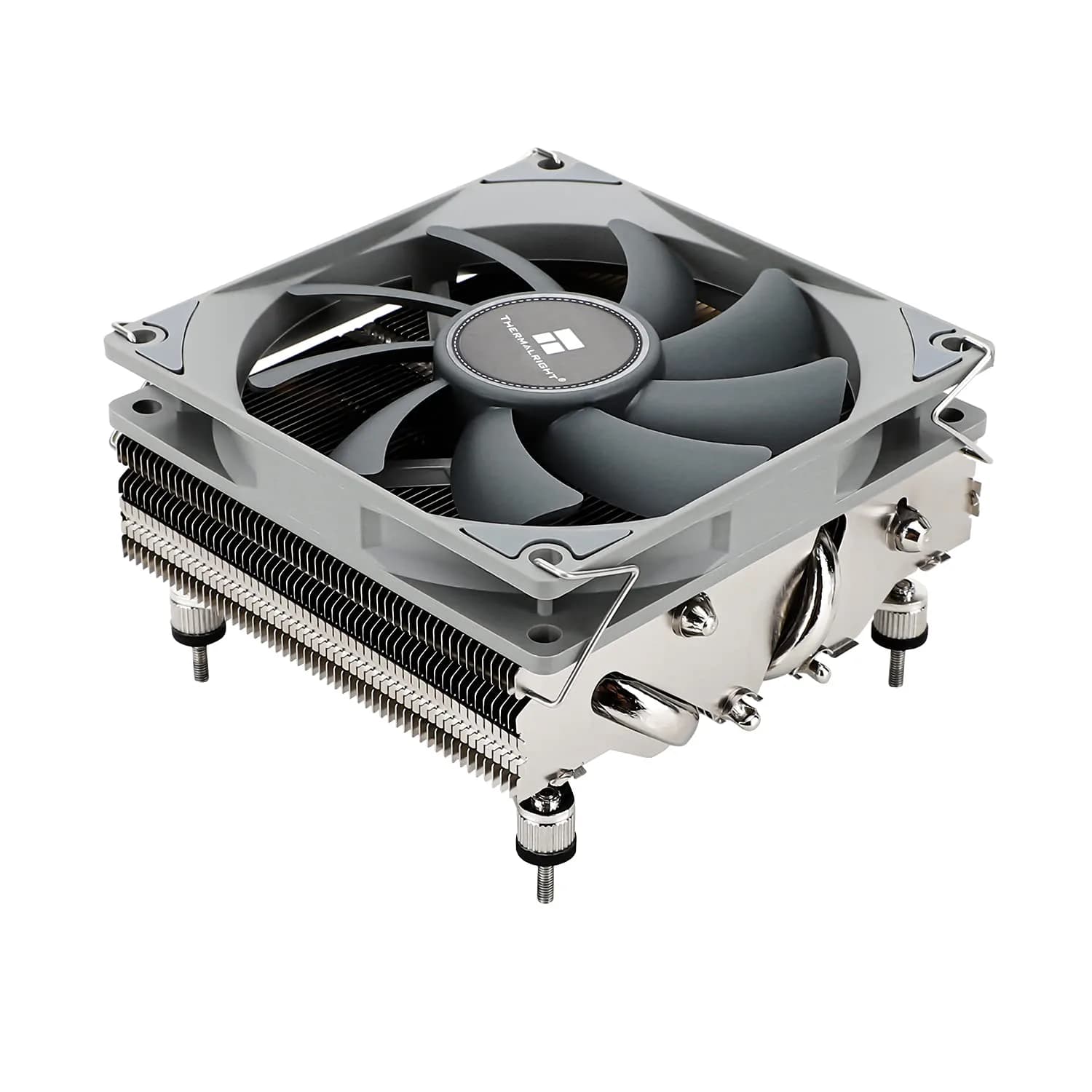 Thermalright AXP90-X47 White Low Profile CPU Cooler 47mm Height | Compatible with Intel LGA1700/1200 & AMD AM4/AM5 — AXP-90 X47