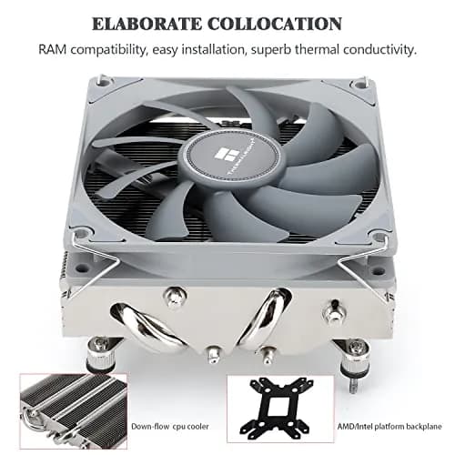 Thermalright AXP90 X47 Low Profile CPU Cooler 47mm Height | Compatible with Intel LGA1700/1200/115x & AMD AM4/AM5 thumbnail 4