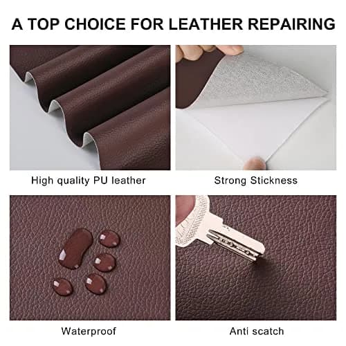 YAFLC Self Adhesive Leather Repair Patch 10cmx60cm | Waterproof, Durable & Easy to Use thumbnail 4