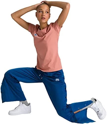 ARENA Women's Team T-Shirt, Triple Powder Pink, XL | Vintage Style, 100% Cotton, Regular Fit thumbnail 5