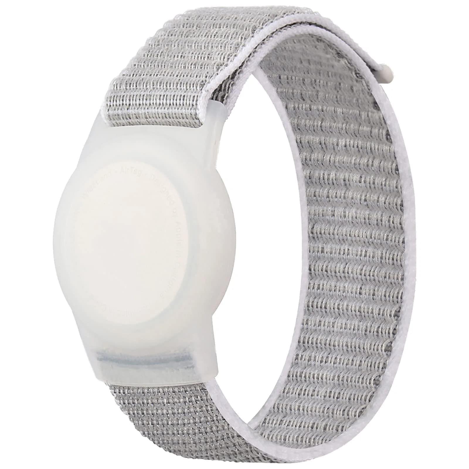 Qonuiy Kids Wristband Compatible with Apple AirTag 18cm | Adjustable Nylon GPS Tracker Band for Toddler & Elder