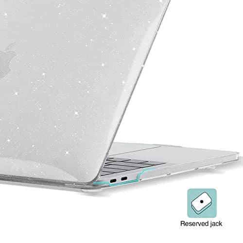 EooCoo Crystal Case for MacBook Pro 13-inch M2 M1 2022-2016 | Glitter Starry Protective Cover thumbnail 4
