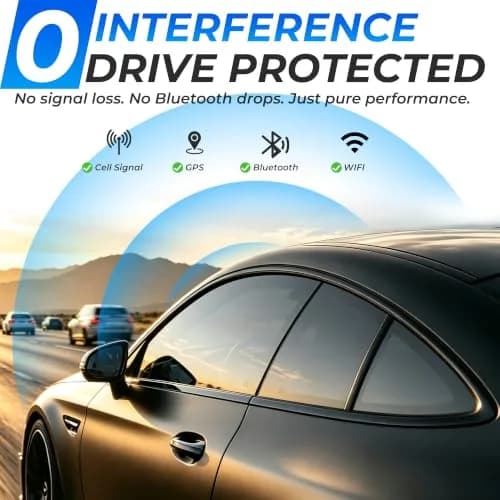 TOYOCO Nano Ceramic Car Window Tint Film Roll 5% VLT 61cm x 4.57m (24 in x 15 ft) | Heat Rejection & UV Protection thumbnail 5