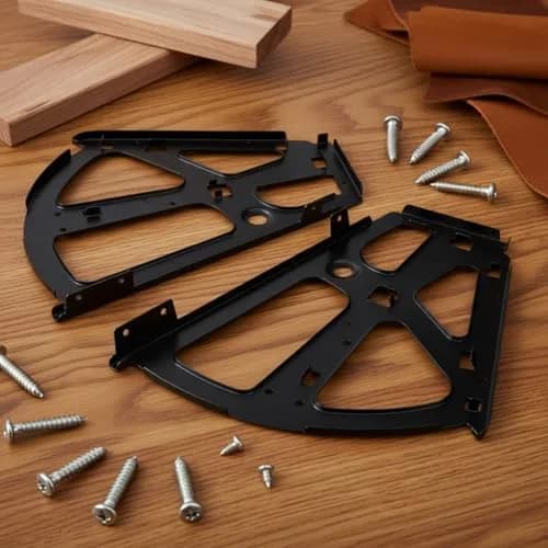 Garosa Cold Rolled Steel Shoes Cabinet Hinge 2-Piece | Double Layer Furniture Shoe Rack Accessory thumbnail 8