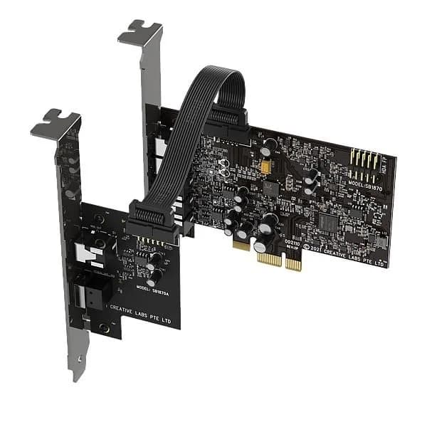 Creative Sound Blaster Audigy Fx V2 DBPro Internal Sound Card 7.1 Surround, DSD256 Support | USA Import thumbnail 5