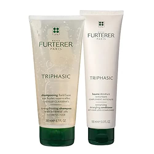René Furterer Thinning Hair Essentials Shampoo and Conditioner Set for Thin Hair | Strengthens Hair thumbnail 1