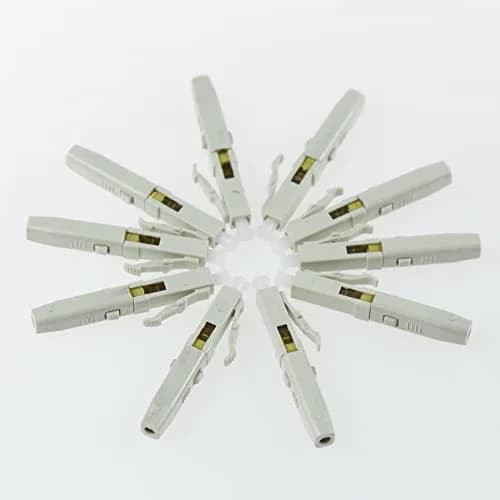 Leite LC MM Fiber Optic Connectors 10pcs | High Reliability, Reusable, Polished for Multimode Fiber thumbnail 2