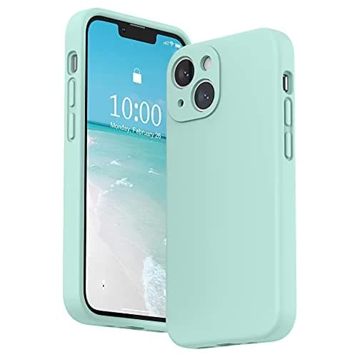 SURPHY Liquid Silicone iPhone 13 Mini Case with Screen Protector | Camera & Drop Protection thumbnail 1