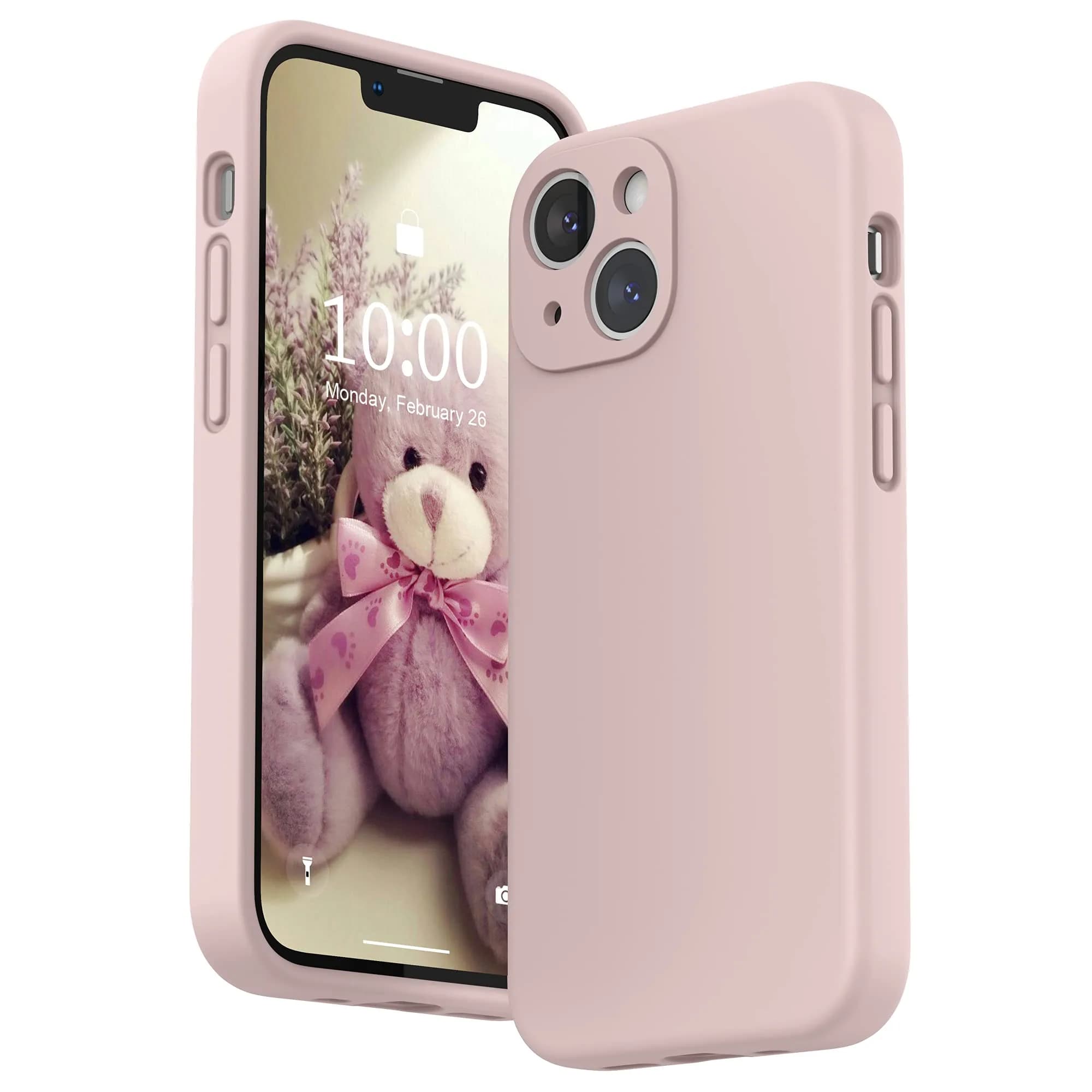 SURPHY Liquid Silicone Case for iPhone 13 Mini 5.4 inch | Camera & Drop Protection