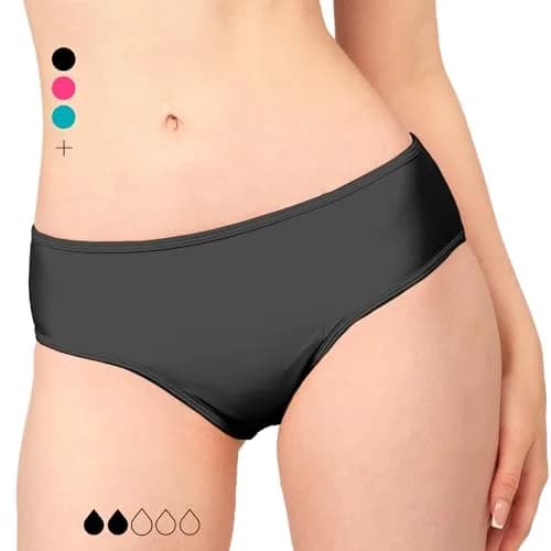 Savvi Wear Period Swimwear for Teens XX-Small | Leakproof Mid Rise Bikini Bottoms thumbnail 1