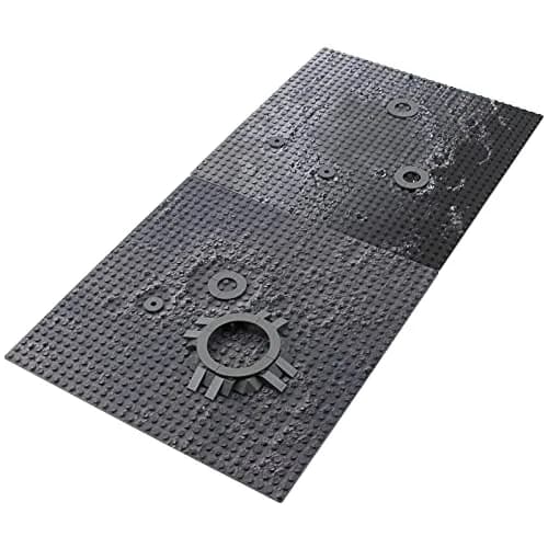Feleph Space Moon Baseplates Building Kit 10x10 Inches 2PCS | Space-themed Compatible Baseplates for Creative Space Environments thumbnail 1