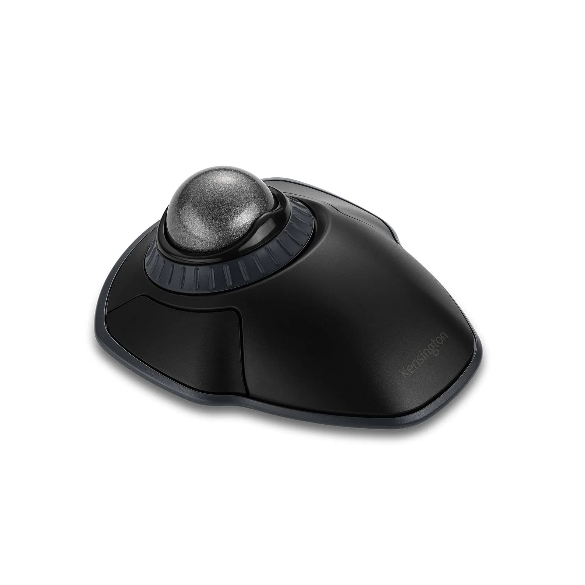 Kensington Orbit Wireless Trackball with Scroll Ring - Space Gray (K72675WW), Black/Grey | 1600 DPI Ergonomic Trackball Mouse - main product image