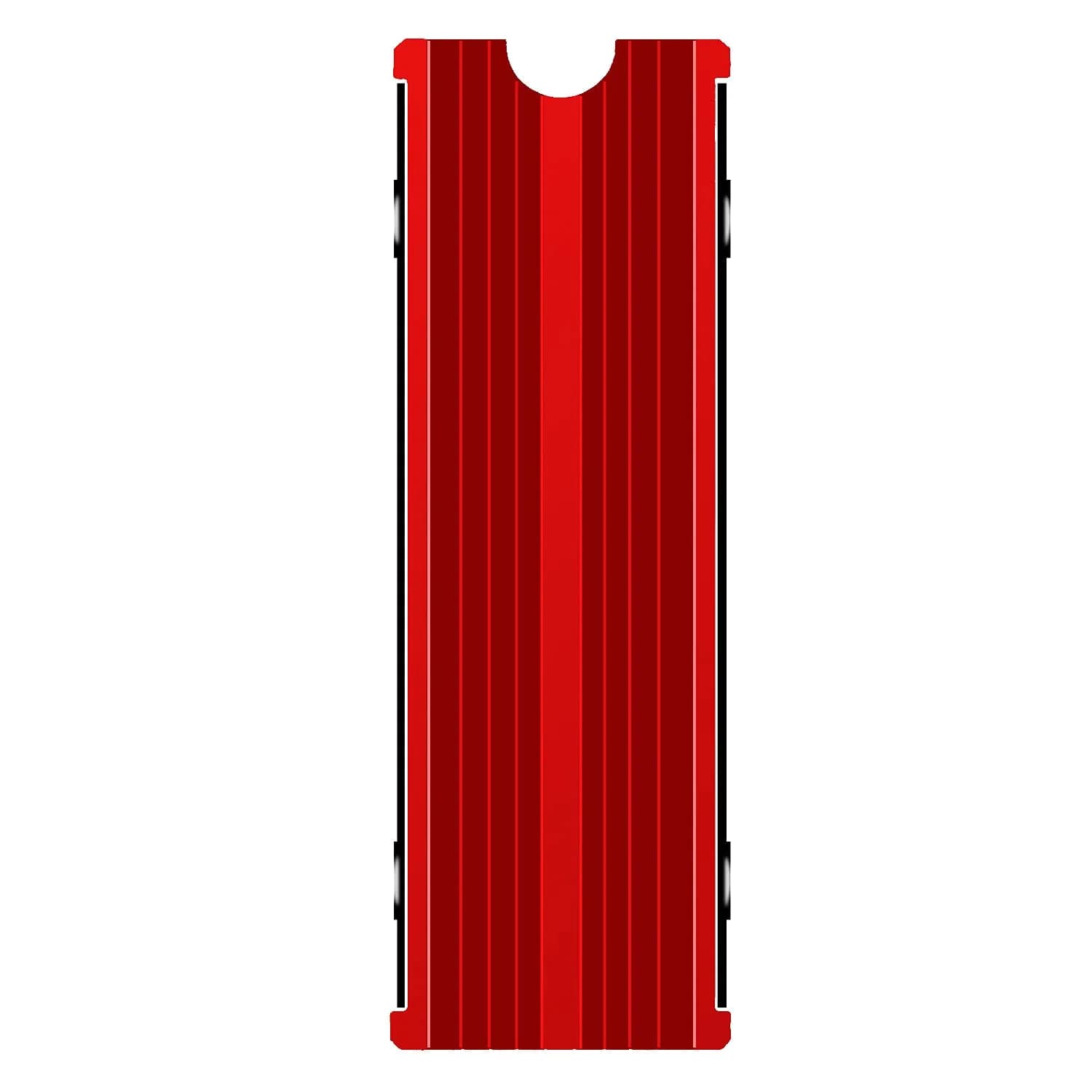 SGTKJSJS M.2 Heatsink Cooler 2280 SSD Double-Sided Heat Sink with Thermal Silicone Pad for PS5/PC NVME M.2 SSD (Red) | 76.2mm x 24.13mm x 10.16mm