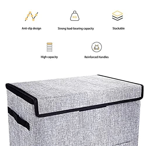 Leffis Comic Book Storage Box 15.5" x 7.5" x 11.3" | Heavy Duty Comic Bin for 150 Comics thumbnail 3