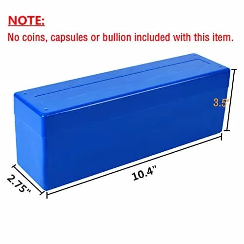 Ettonsun 20-Slot Coin Slab Storage Box 26.4cm (10.4") | Fits NGC, PCGS, PMG Slabs thumbnail 2