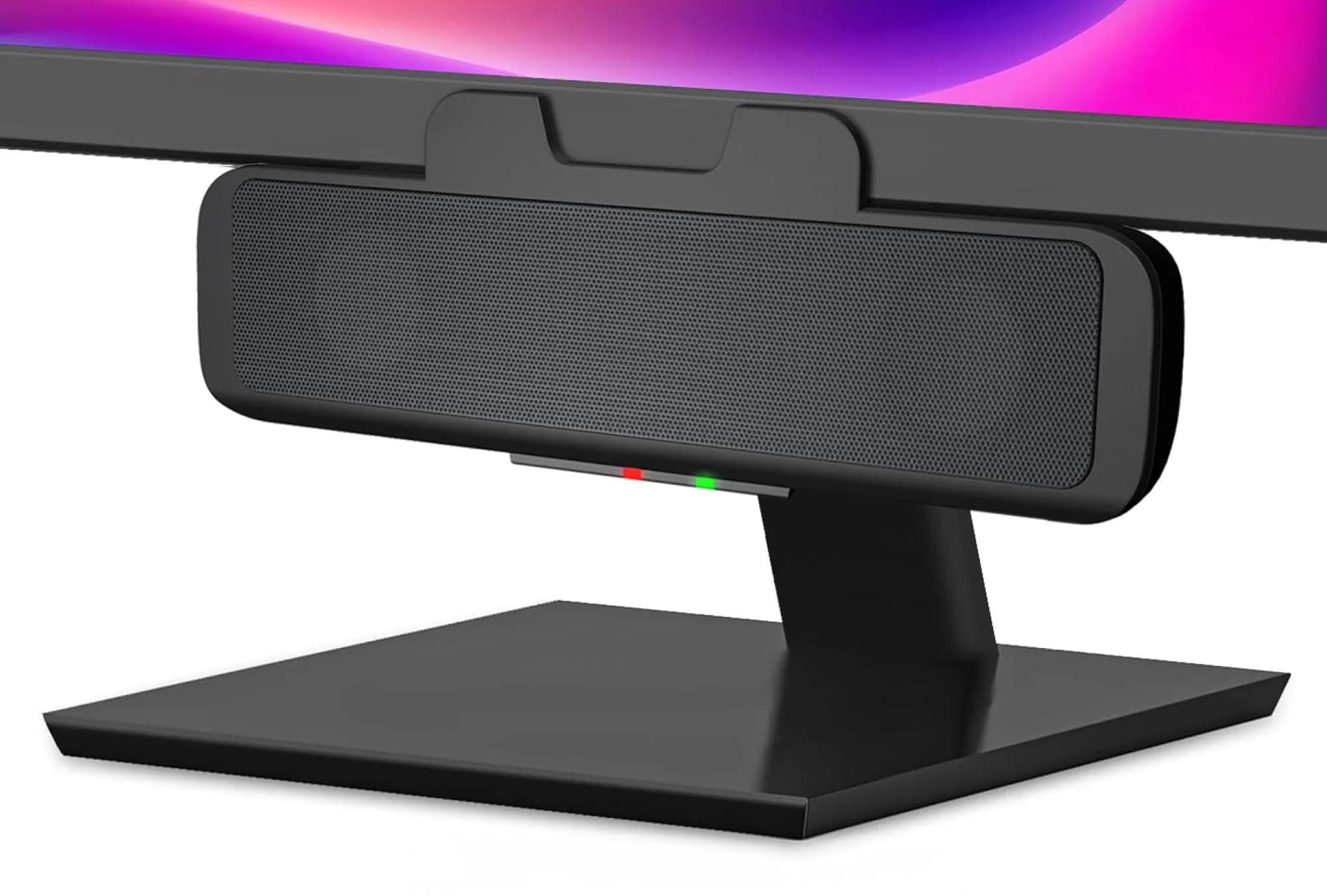 Cyber Acoustics CA-2890 USB Speaker Bar 10W | Clip-On Monitor Mount Design
