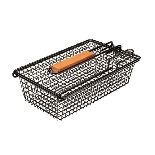 Cuisinart CNTB-555 Non-Stick Grilling Basket with Foldable Handle | Grills Small Foods Without Skewers thumbnail 2