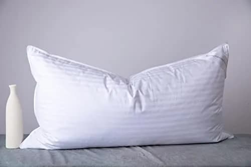 ArcticNorthDown King Size Goose Down Feather Pillow 51cm x 91cm (20in x 36in) | Hotel Collection for All Sleepers thumbnail 1